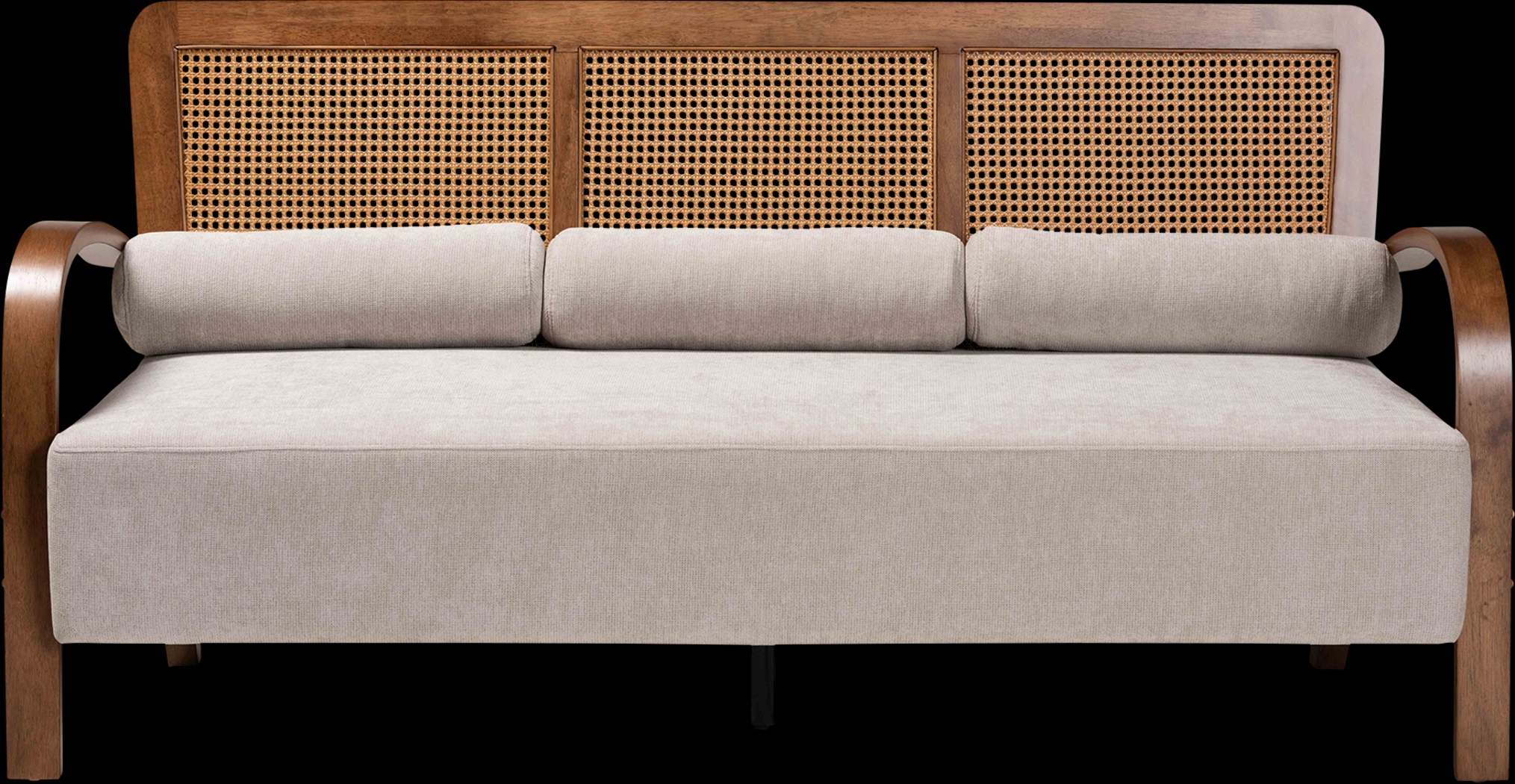 Leraleigh Walnut Sofa - Thumbnail - Image 3