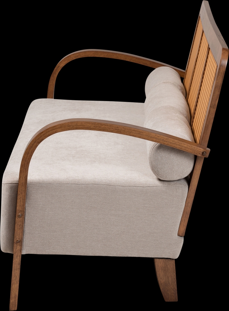 Leraleigh Walnut Sofa - Thumbnail - Image 4