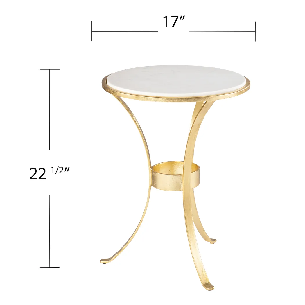 Leralynn Gold Accent Table - Image 6