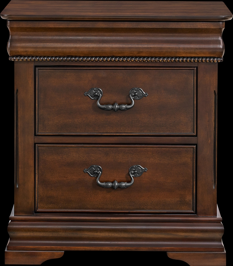 Lerato Cherry Nightstand - Thumbnail - Image 3