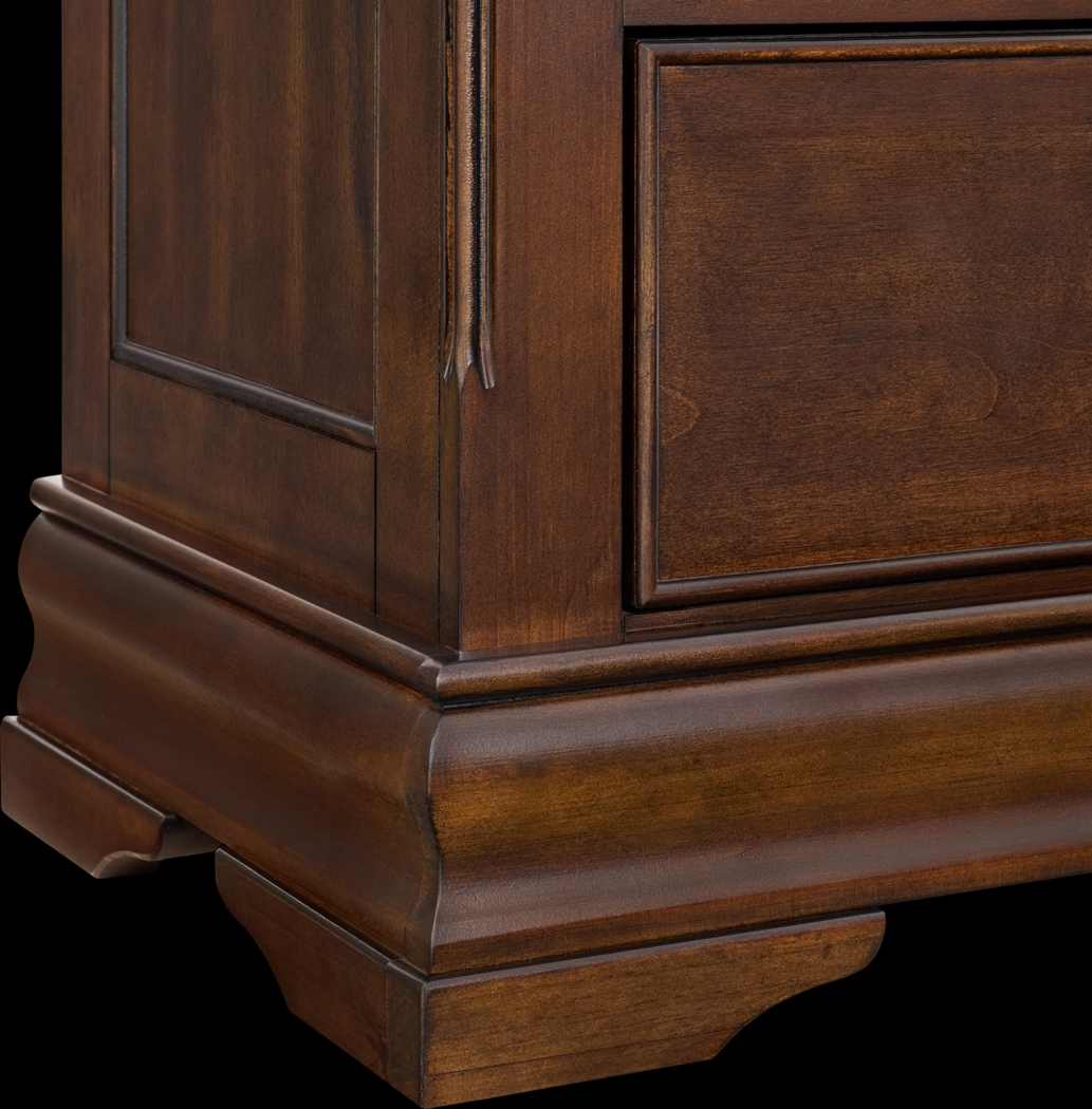 Lerato Cherry Nightstand - Thumbnail - Image 6