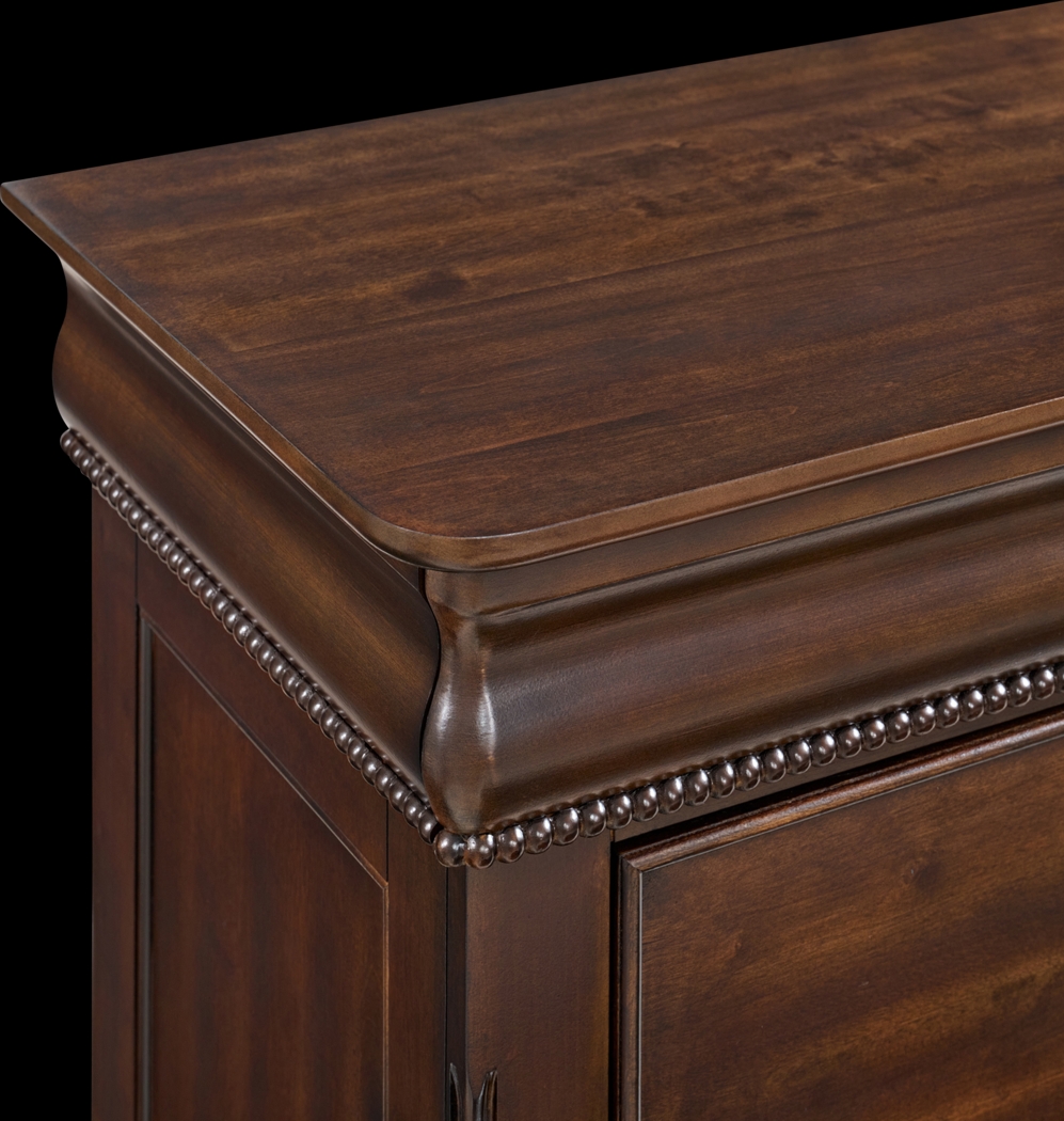 Lerato Cherry Nightstand - Thumbnail - Image 7