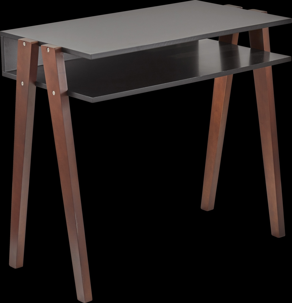 Lerew Black Desk - Thumbnail - Image 1