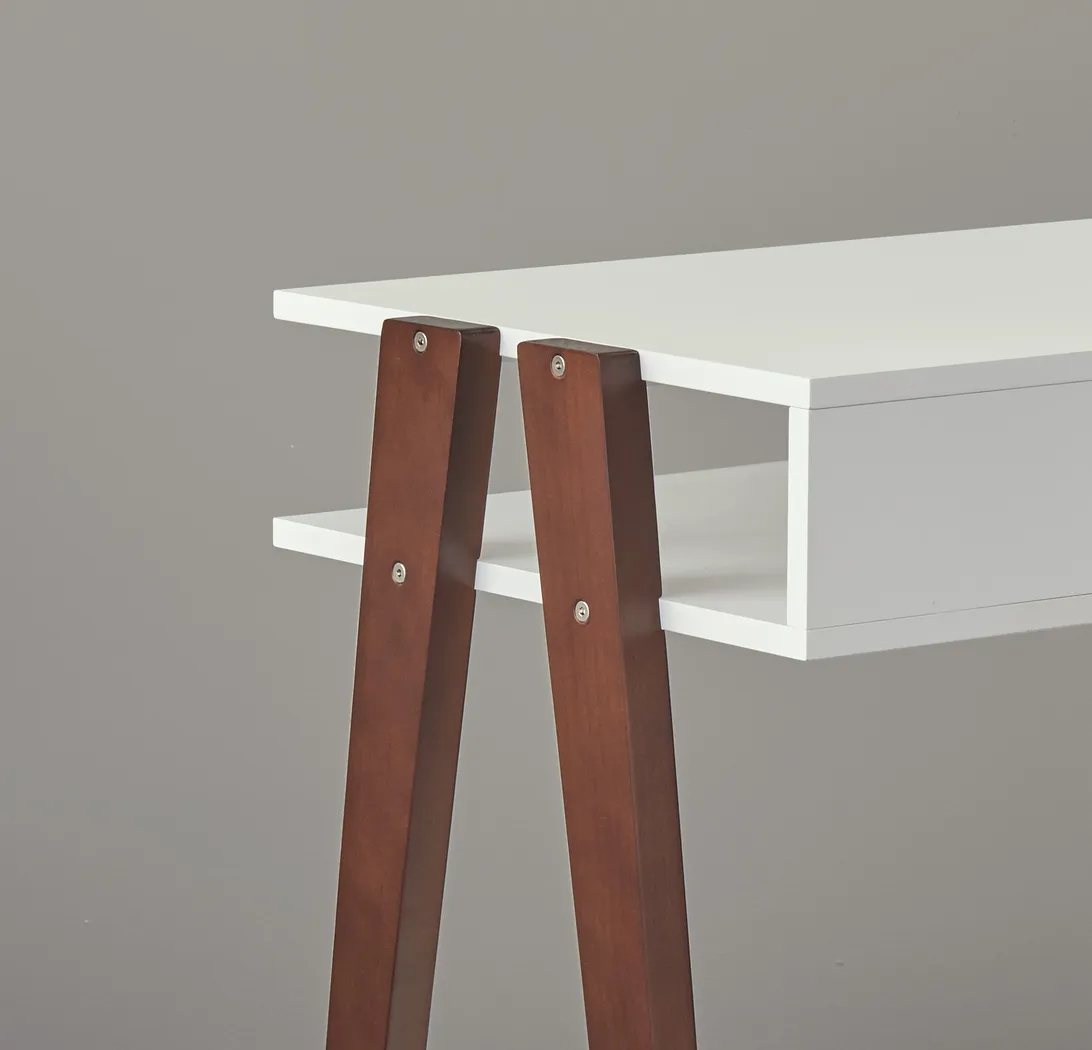 Lerew White Desk - Thumbnail - Image 2