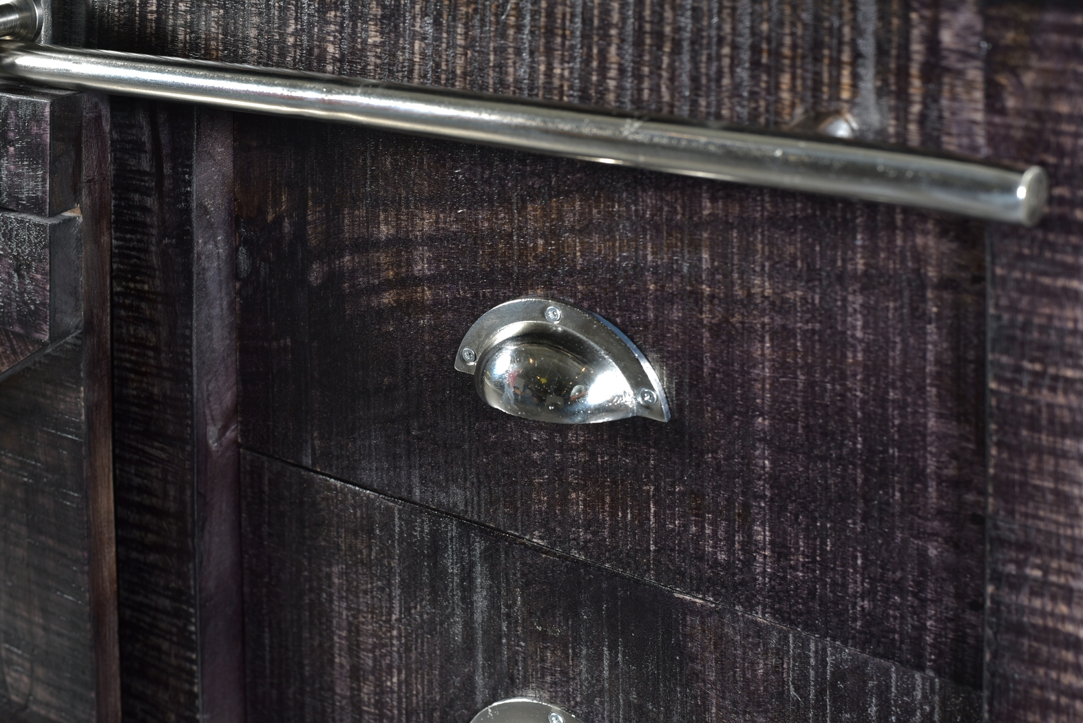 Leroy Square Brown Credenza - Thumbnail - Image 9