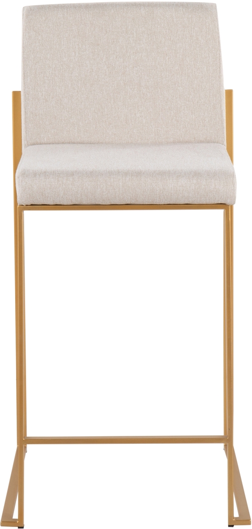 Leserna I Beige Counter Height Stool, Set of 2 - Thumbnail - Image 3