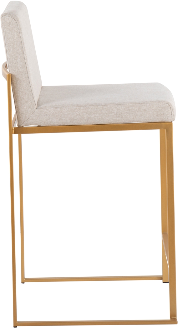 Leserna I Beige Counter Height Stool, Set of 2 - Thumbnail - Image 6