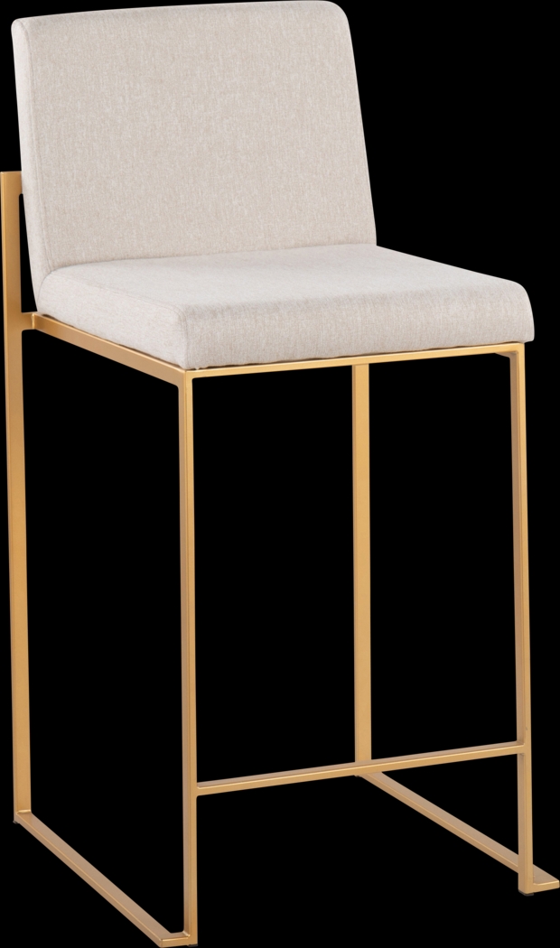 Leserna I Beige Counter Height Stool, Set of 3 - Thumbnail - Image 4