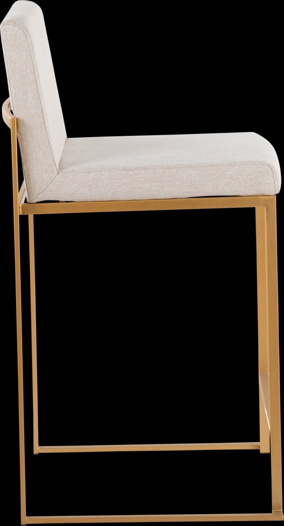 Leserna I Beige Counter Height Stool, Set of 3 - Thumbnail - Image 5