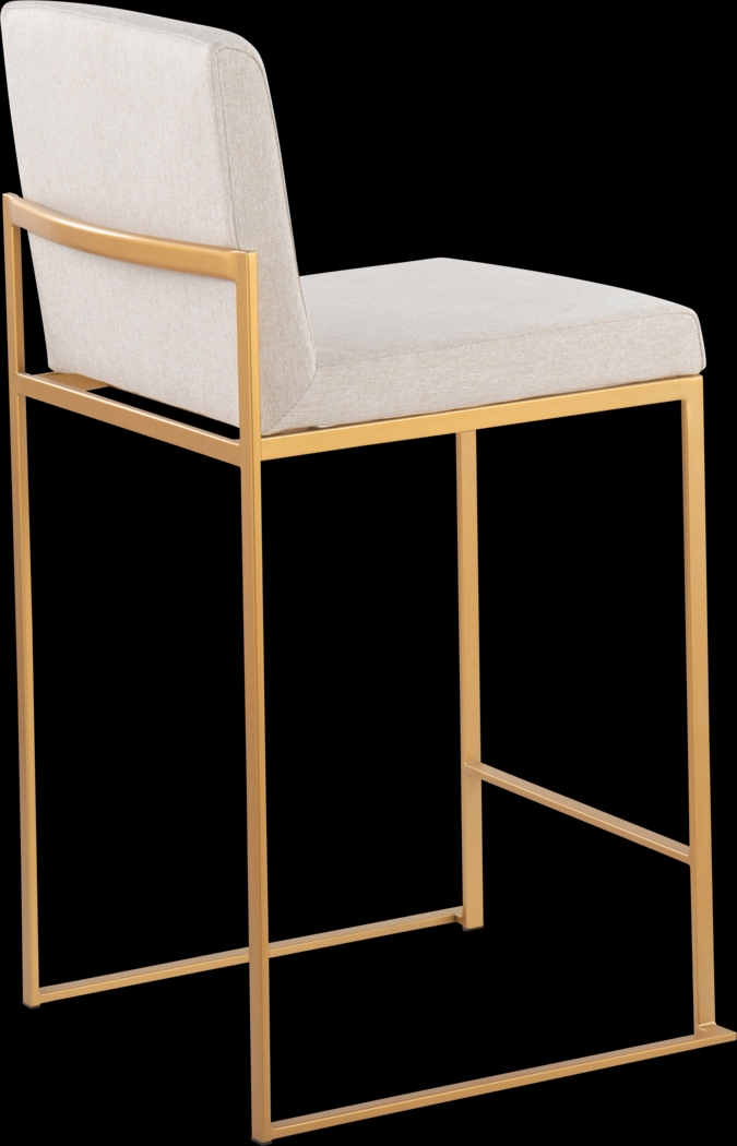 Leserna I Beige Counter Height Stool, Set of 3 - Thumbnail - Image 6