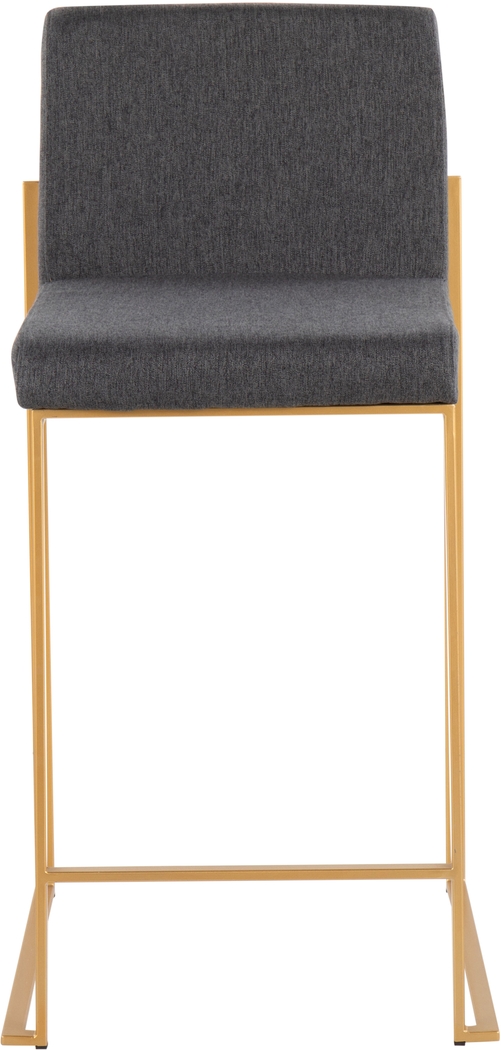 Leserna I Charcoal Counter Height Stool, Set of 2 - Thumbnail - Image 5