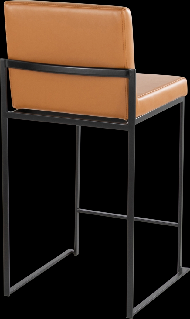 Leserna II Camel Counter Height Stool, Set of 2 - Thumbnail - Image 6