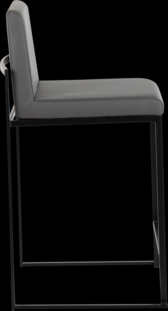 Leserna II Charcoal Counter Height Stool, Set of 3 - Thumbnail - Image 5