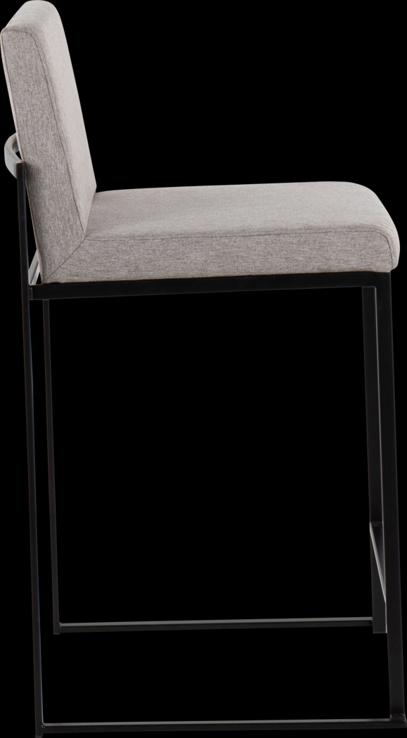 Leserna II Gray Counter Height Stool, Set of 3 - Thumbnail - Image 5