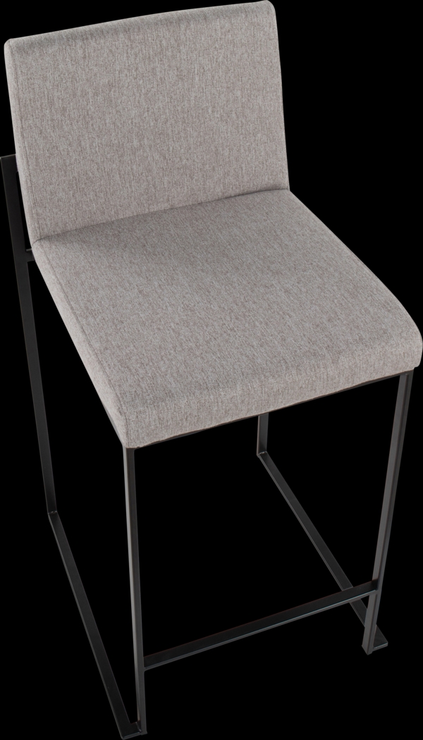 Leserna II Gray Counter Height Stool, Set of 3 - Thumbnail - Image 9