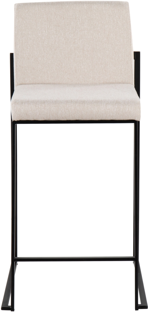 Leserna III Beige Counter Height Stool, Set of 2 - Thumbnail - Image 4