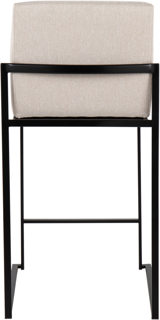 Leserna III Beige Counter Height Stool, Set of 2 - Thumbnail - Image 6