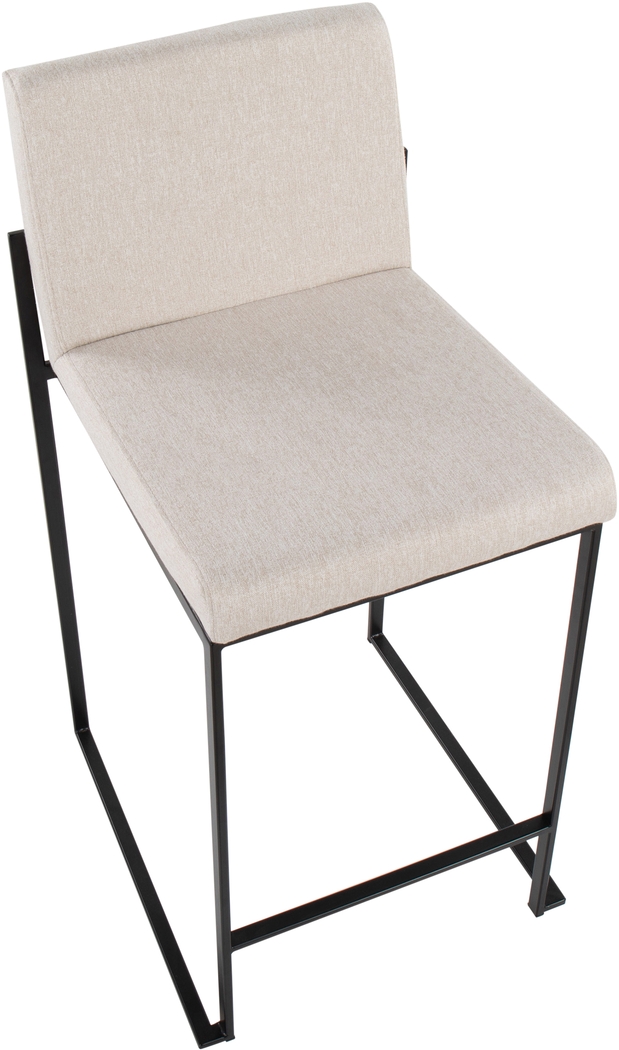 Leserna III Beige Counter Height Stool, Set of 2 - Thumbnail - Image 7