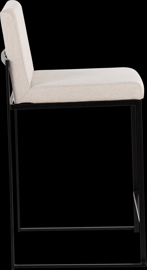 Leserna III Beige Counter Height Stool, Set of 3 - Thumbnail - Image 5