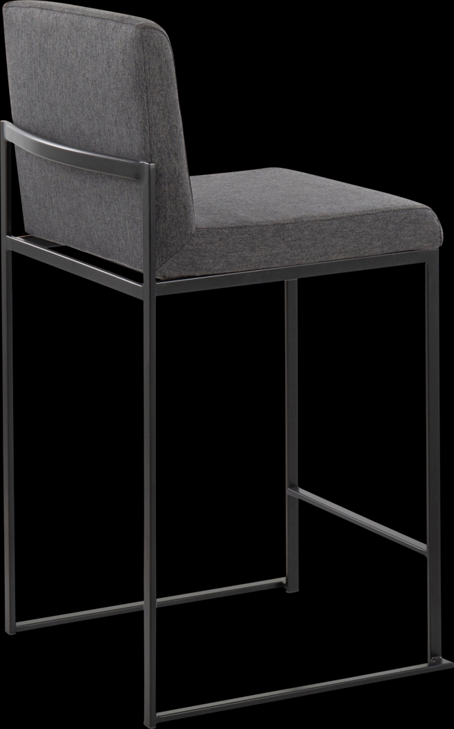 Leserna III Charcoal Counter Height Stool, Set of 3 - Thumbnail - Image 6