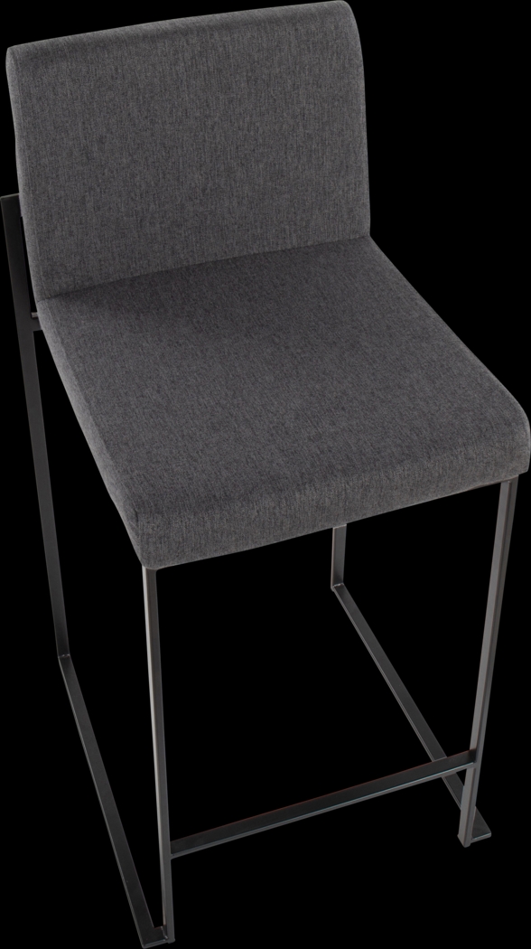 Leserna III Charcoal Counter Height Stool, Set of 3 - Thumbnail - Image 9