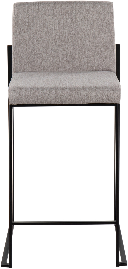 Leserna III Gray Counter Height Stool, Set of 2 - Thumbnail - Image 4