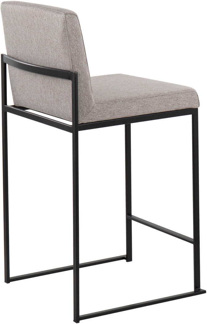 Leserna III Gray Counter Height Stool, Set of 2 - Thumbnail - Image 5