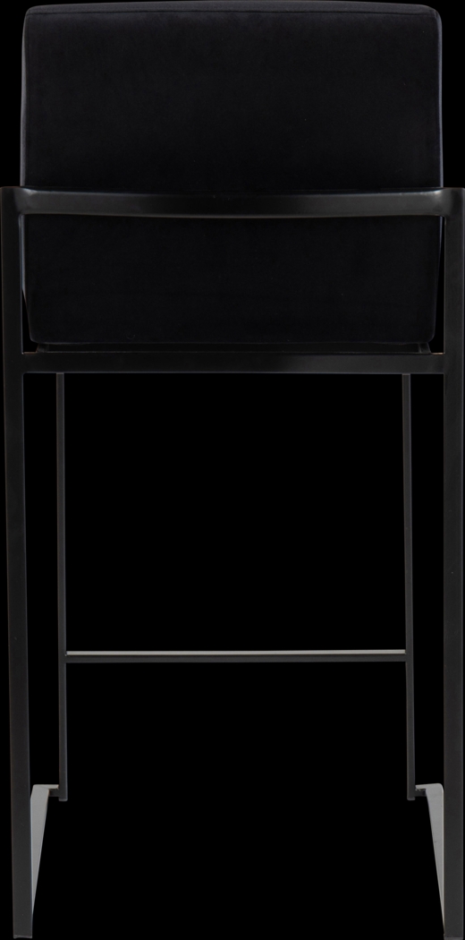 Leserna IV Black Counter Height Stool, Set of 3 - Thumbnail - Image 2