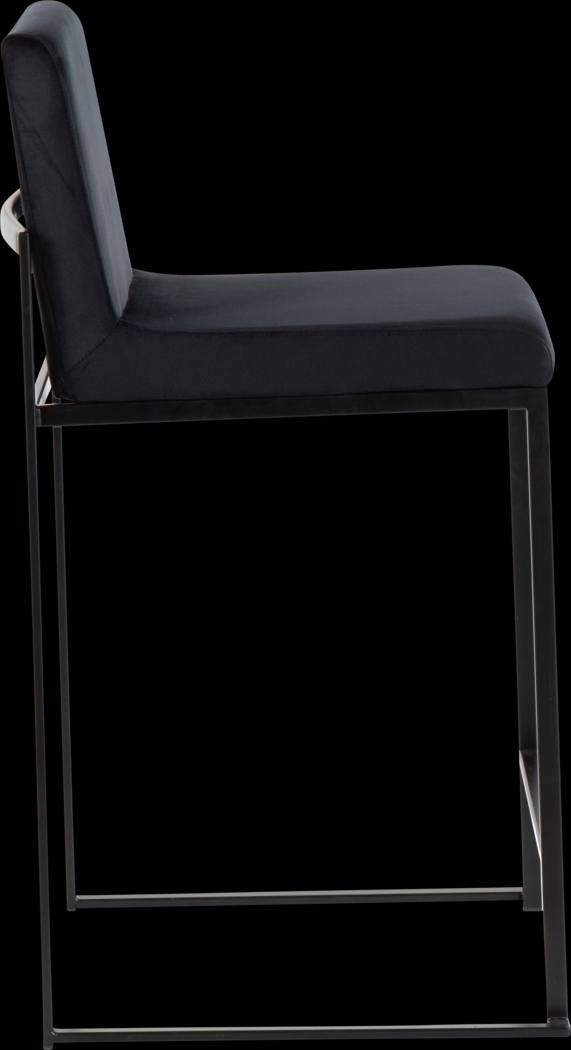 Leserna IV Black Counter Height Stool, Set of 3 - Thumbnail - Image 6