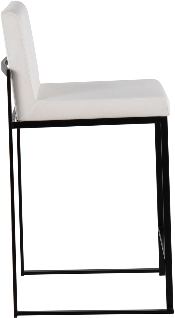 Leserna IV White Counter Height Stool, Set of 2 - Thumbnail - Image 3
