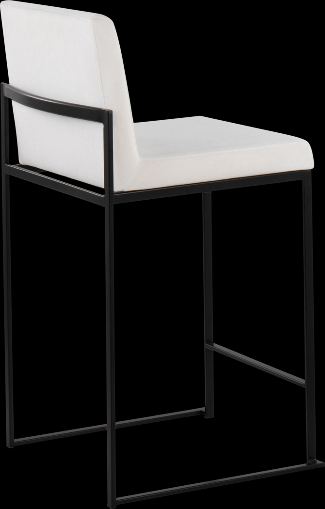 Leserna IV White Counter Height Stool, Set of 3 - Thumbnail - Image 6