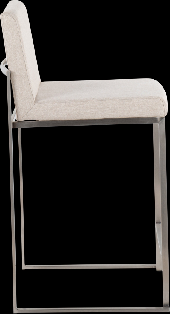 Leserna V Beige Counter Height Stool, Set of 3 - Thumbnail - Image 7