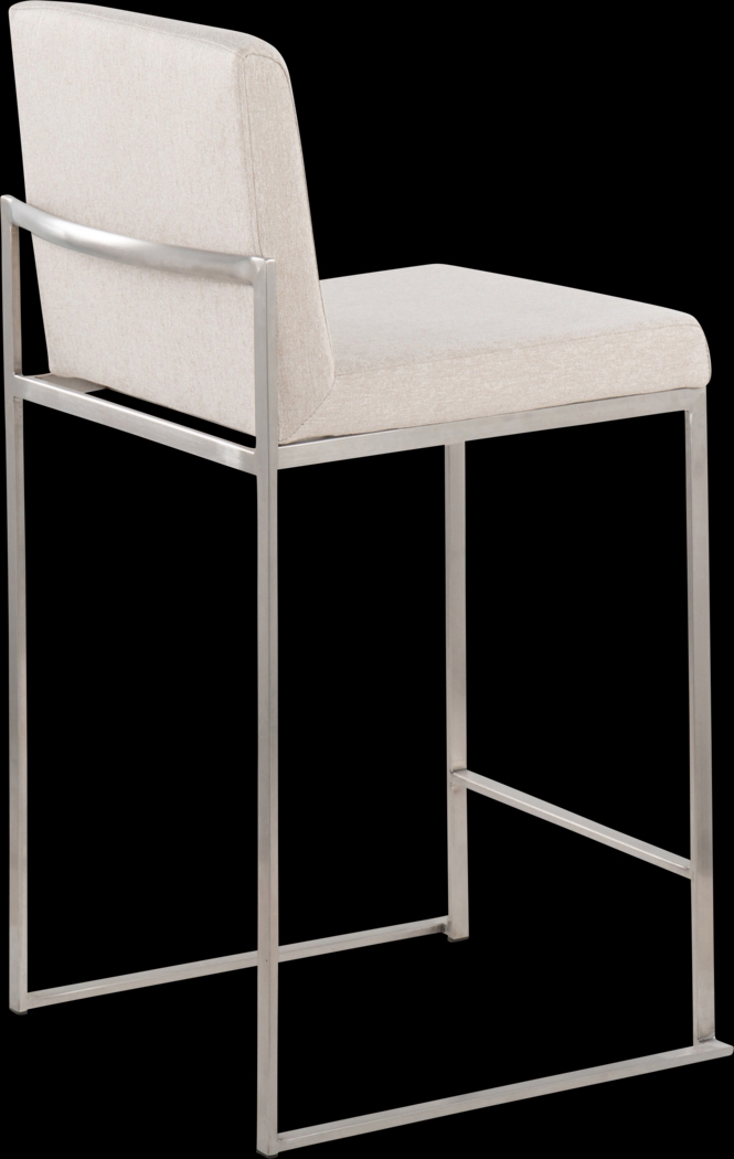 Leserna V Beige Counter Height Stool, Set of 3 - Thumbnail - Image 8