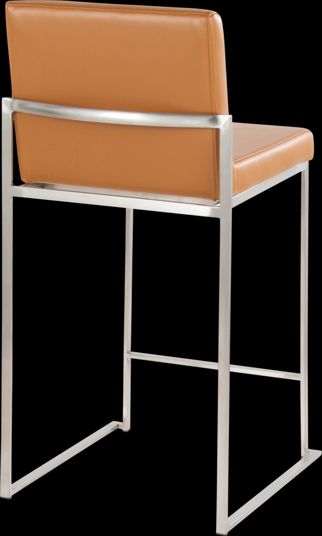 Leserna V Camel Counter Height Stool, Set of 2 - Thumbnail - Image 6