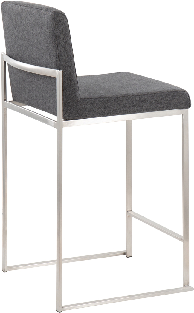 Leserna V Charcoal Counter Height Stool, Set of 2 - Thumbnail - Image 7