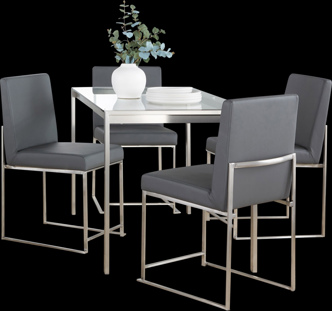 Leserna V Charcoal Counter Height Stool, Set of 3 - Thumbnail - Image 11