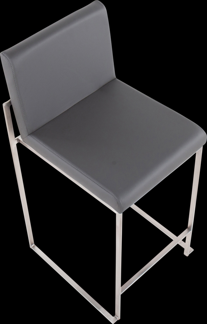 Leserna V Charcoal Counter Height Stool, Set of 3 - Thumbnail - Image 8