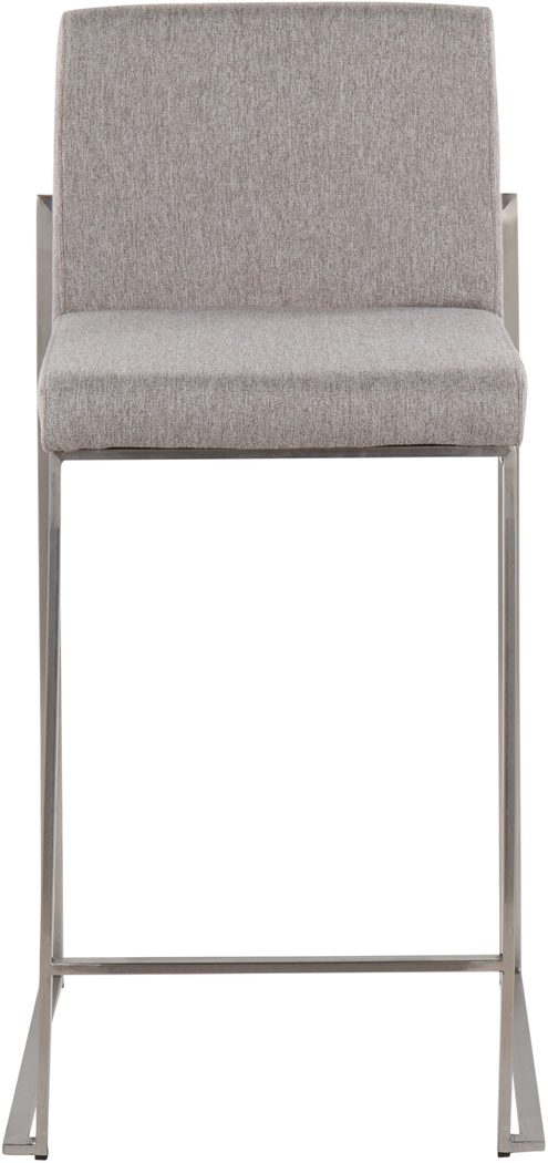 Leserna V Gray Counter Height Stool, Set of 2 - Thumbnail - Image 5