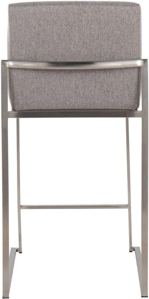 Leserna V Gray Counter Height Stool, Set of 2 - Thumbnail - Image 7