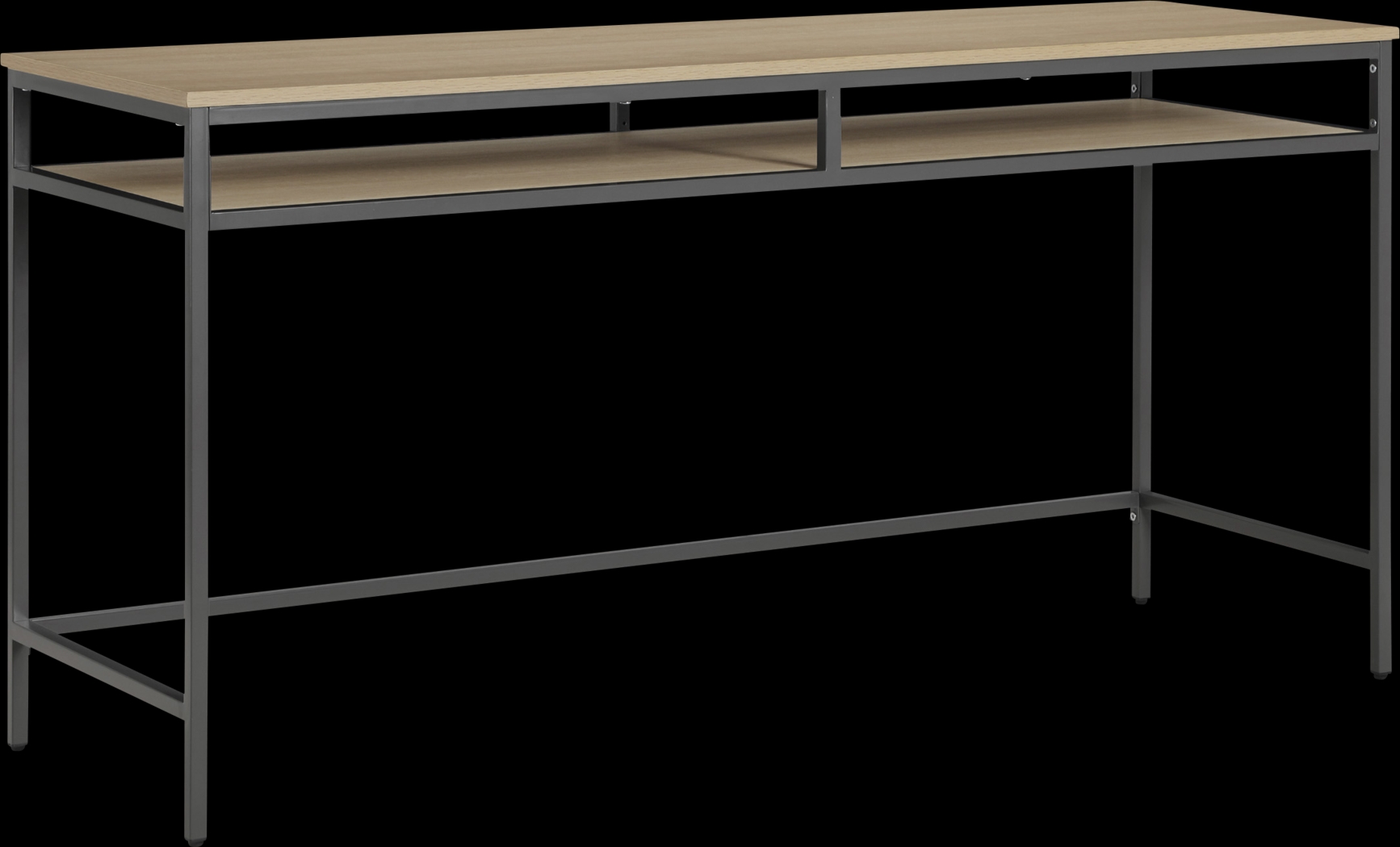 Leshi Brown Writing Desk - Thumbnail - Image 1