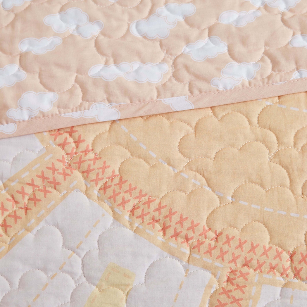 Leska Yellow Full Quilt Comforter Set - Thumbnail - Image 11