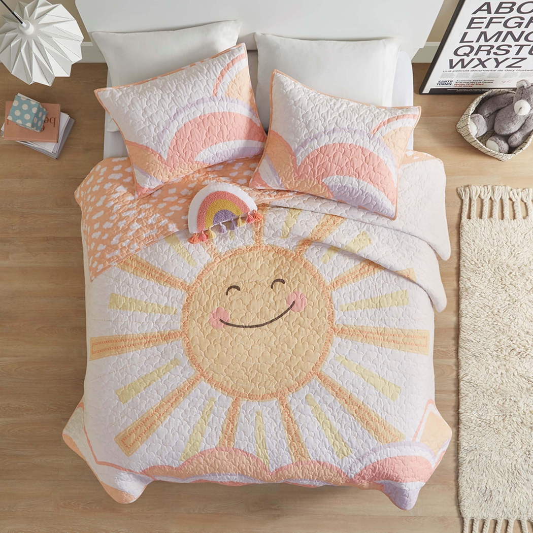 Leska Yellow Full Quilt Comforter Set - Thumbnail - Image 14