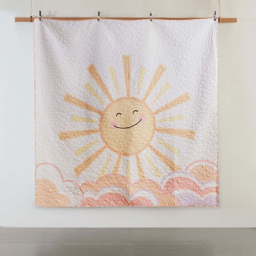 Leska Yellow Twin Quilt Set - Thumbnail - Image 7