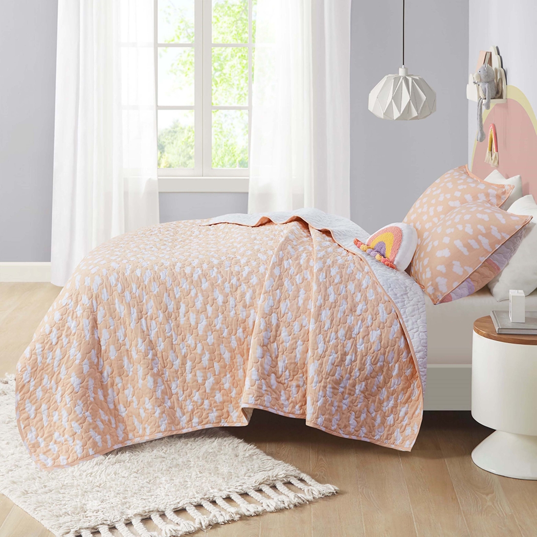 Leska Yellow Twin Quilt Set - Thumbnail - Image 8