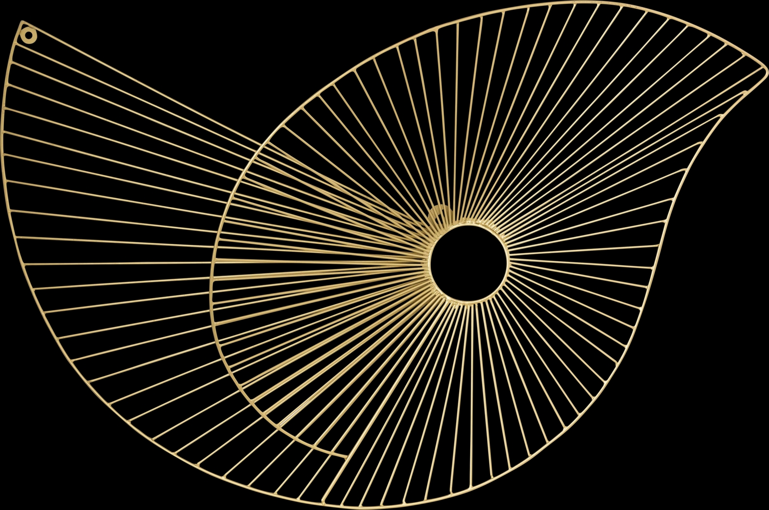 Lesly Carr Gold Wall Art - Thumbnail - Image 1