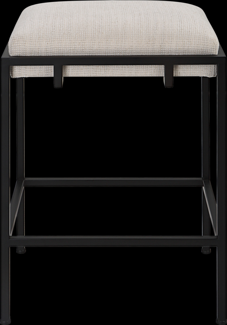 Lesna Black Counter Stool - Thumbnail - Image 3