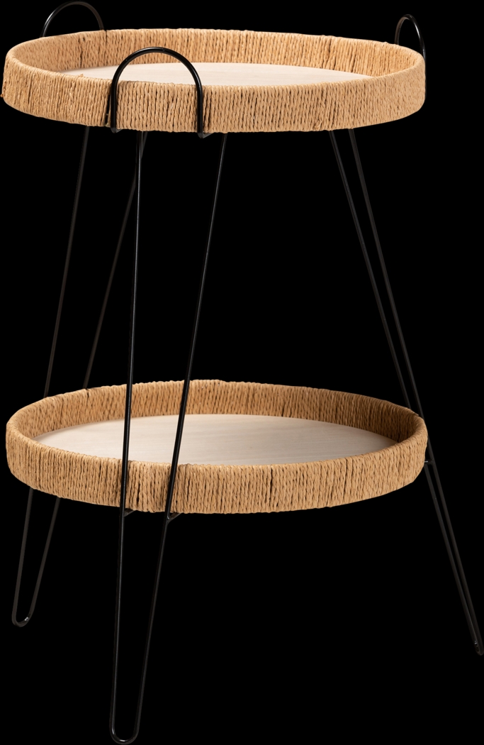 Lespam Brown End Table - Thumbnail - Image 1