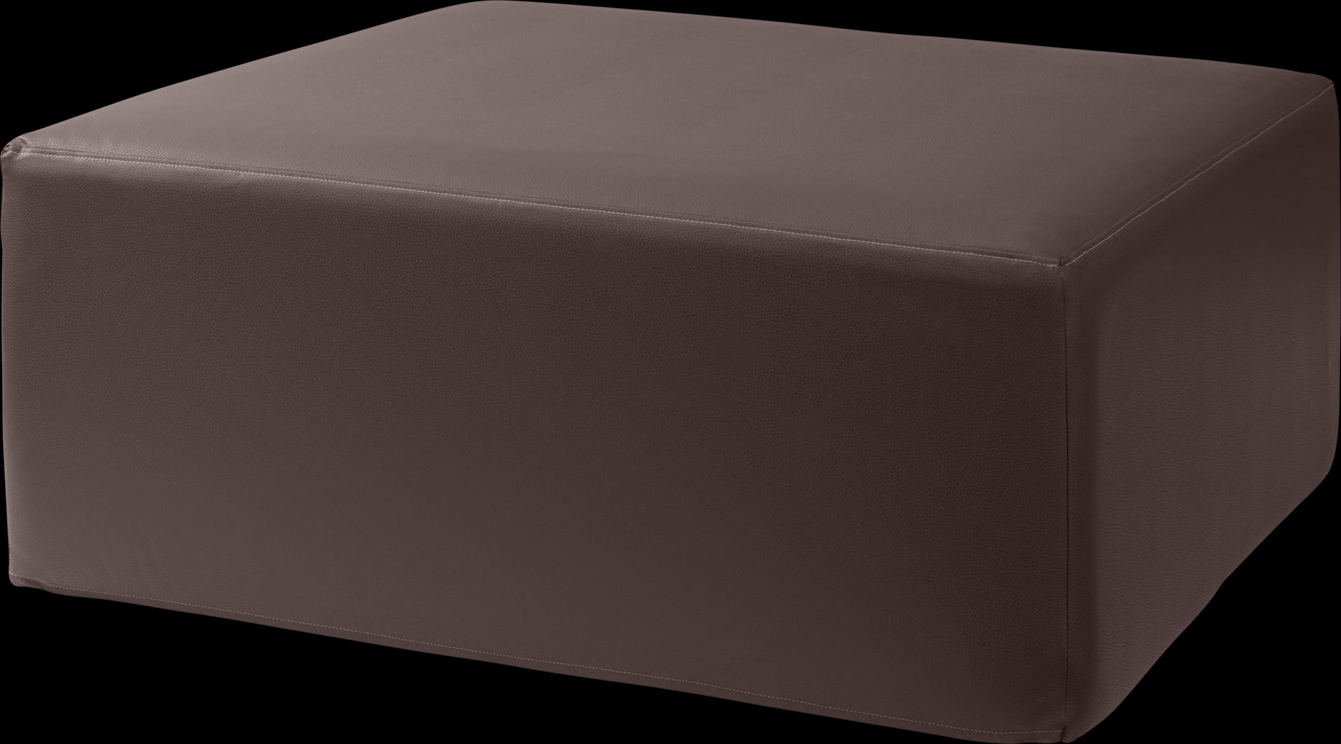 Lesusa I Brown Ottoman - Thumbnail - Image 1
