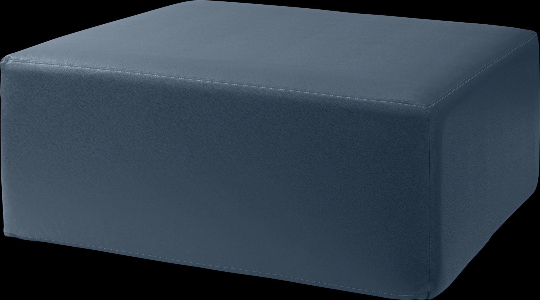 Lesusa I Navy Ottoman - Thumbnail - Image 1