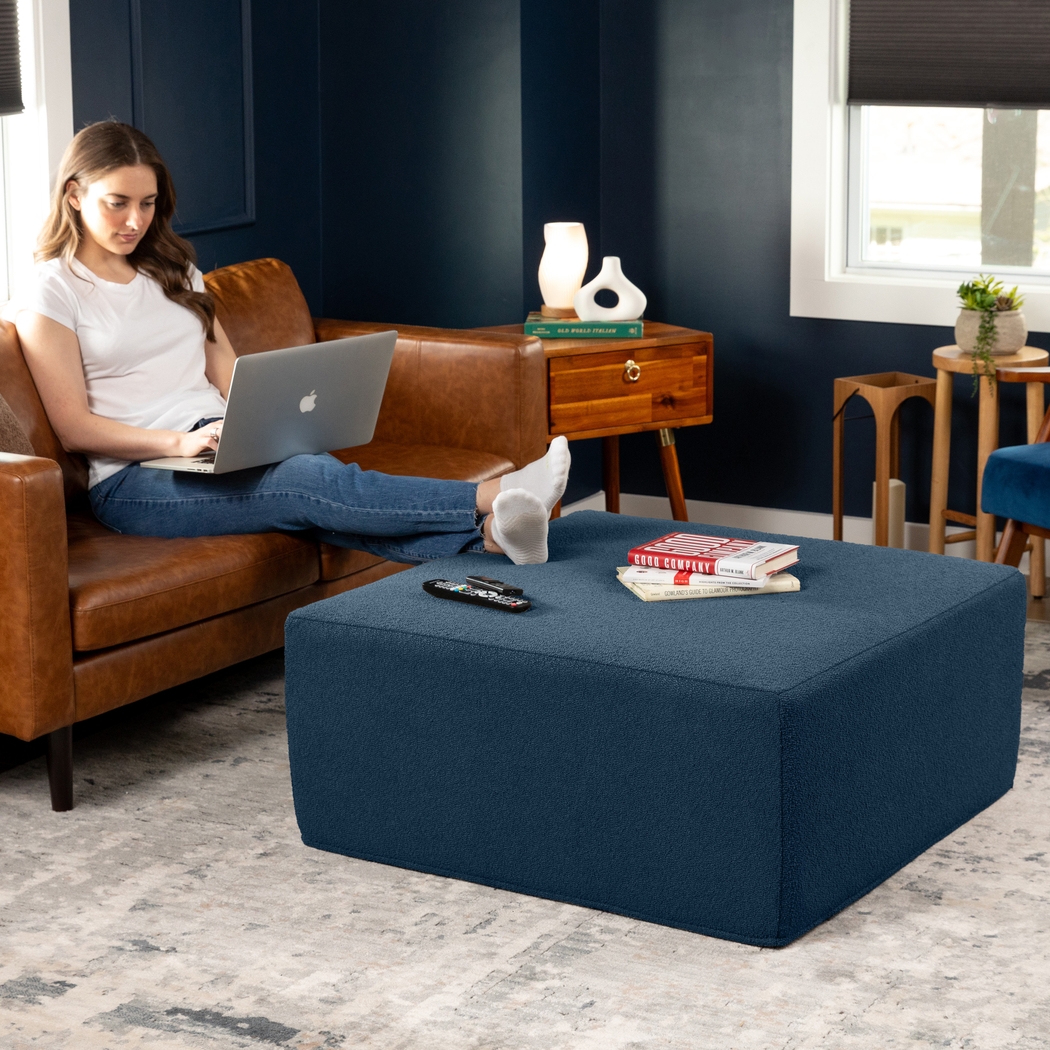 Lesusa II Navy Ottoman - Thumbnail - Image 6